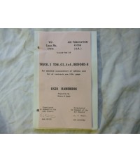 Truck 3Ton G.S. 4x4 Bedford-R User Hand Book Army Code 17841