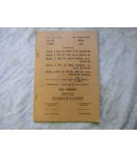Truck 1-Ton G.S. Austin K9 User Hand Book Army Code 17829