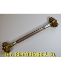 Ex Military Seetru Liquid level Gauge.  We believe this gauge is used for chemicals.  Length centre to centre of the screwed fittings - 34cmTotal Length - 39.5cm Diameter of the threaded screw fittings - 26mm  6680-99-812-11373..