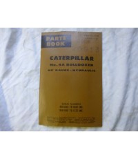 Caterpillar 4A Bulldozer 60 Gauge Hydraulic Parts Book Code 20913