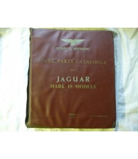 Jaguar Mark 10 Models Spare Parts Catalogue 1962