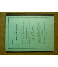 Commer Cars - 3-TON Truck Parts List. 19892