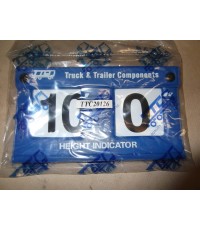Vehicle Height Indicator Cab Panel TTC 20126