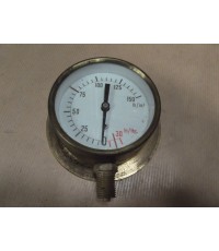 Brass Pressure Gauge Approx. 3