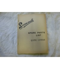 Scammell Spare Parts List Code 16398