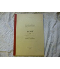 Bedford 3 Ton Dropside 4x4 Cargo Parts List Code 20093