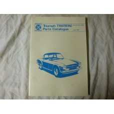 Triumph TR6 - 1974 Parts Catalogue RTC9093