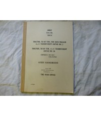 Tractor 50/560 TON, 6x4 Thornycroft Antar MK3 Hand Book Code 18414